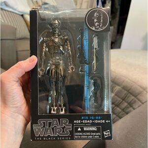 NIB Sealed sml rip on top not open HASBRO STAR WARS 2014 Black Series #15 IG-88